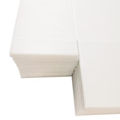 China Non-Toxic Transparent Anti-static Polypropylene Plastic Sheet PP Corrugated Sheet With Eva Foam Sheet for sale