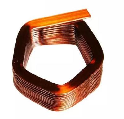 China Customized Design Accepted Flat Coil Air Core Inductor Inductor Coil Copper Winding Copper Induction Air Coil copper wiring for sale