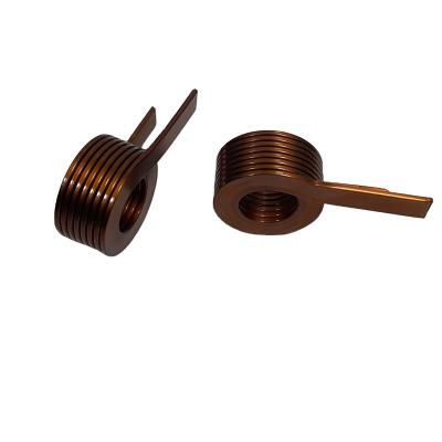 China Customized Design Accepted Youhui Factory Customized Processing Of Rectangular Wire Spiral Enameled Copper Winding Coilhigh Inductorflat Current Wire Induc for sale