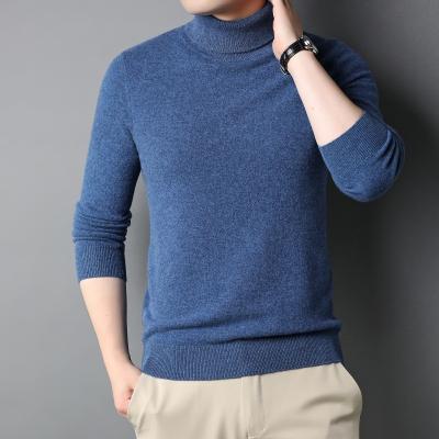 China High Quality Warm and Soft All-Wool Men's Sweater Winter Crew Neck Knit Sweater Custom Made Men's Sweater for sale