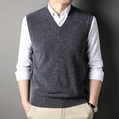 China Winter 100% New Coming Woolen Sweater Vest Warm And Soft Mens Sweaters for sale