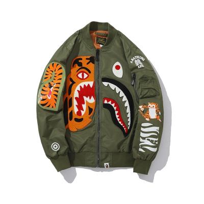 China Good quality fashion viable street style bape shark jacket men anorak jacket colors new design mens anorak jacket for sale