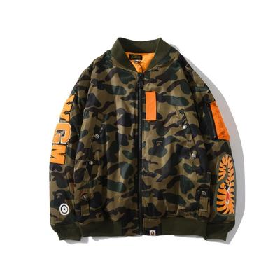 China Factory Price Viable Fashion Camouflage Camouflage Military Jacket Bape Style Men's Military Windproof Jacket for sale