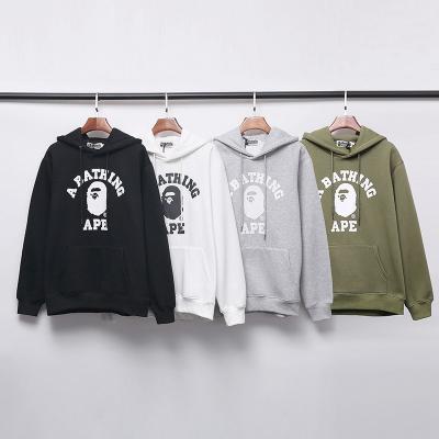 China Wholesale Price Anti-Shrink Dropshiping Bape High Quality Classic Animal Hoodies With Fleece for sale