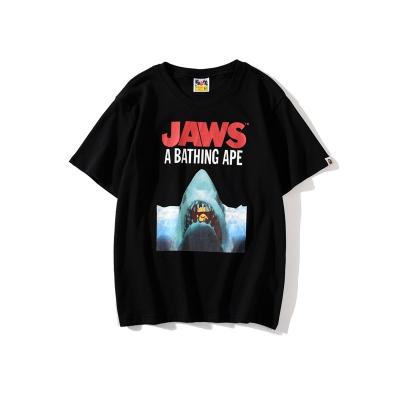 China Anti-Shrink Wholesale Consumer Fashion New Arrival Animal Head T-shirt Bape Design Clothes Latest Design Clothes for sale