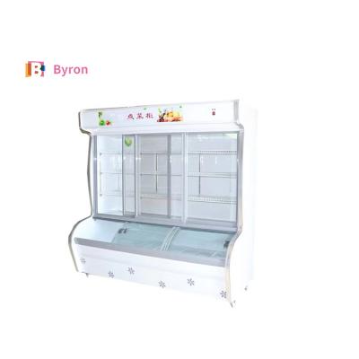 China Commercial Chiller Single-temperature Display Freezer Supermarket Refrigerator for sale