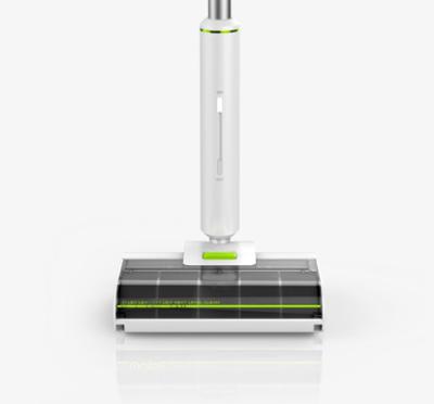 China Low Noise Household Hot Selling Cordless Floor Mop Sweeper Electric Vacuum Cleaner With Water Tank Bucket for sale