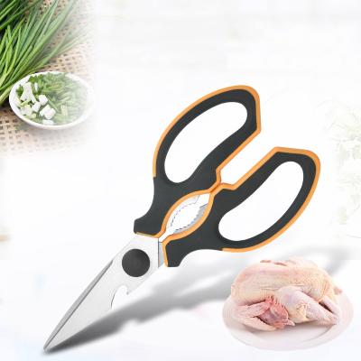 China Custom New Design Universal Shears Meat Seafood Cutter Stainless Steel Cutting Scissors For Kitchen for sale