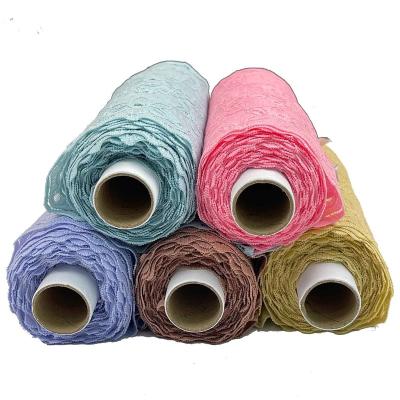 China Other Wholesale Soft French Jacquard Fancy Spandex Elastic Stretch Lace Trim for sale