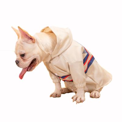 China Viable Dog Hoodies Sun Protection Designer Dog Clothes French Bulldog Schnauzer Corgi Chiwawa Dog Costume Dropshipping CH2031 for sale