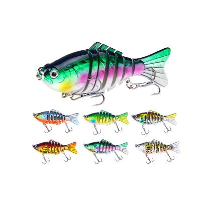 China ZURI-BERL Multi-seven-section 15.6g/10cm Segment Hard Simulation Bait Bait Artificial Fishing Tackle Outdoor Activities Fishing Tackle for sale