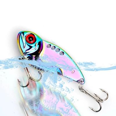 China Outdoor Activities Fishing ZURI-BERL 1Pcs VIB Metal Vibration Bait Spinner Spinner Lures Fishing Spoon Builds Trout Winter Fishing Hard Bait Tackle PESCA for sale