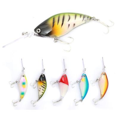 China Outdoor activities fishing ZURI-BERL to lure to bait plastic simulation hard bait fat border freshwater tackle of minnow sea fishing baits 11CM/18g for sale