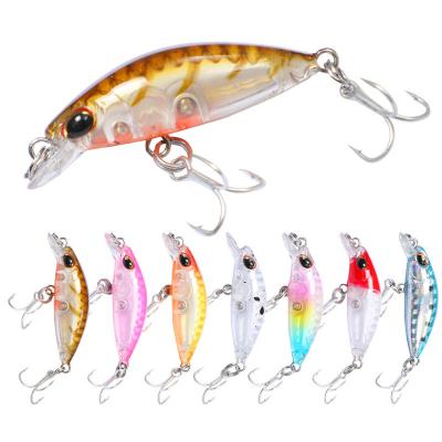 China Outdoor Activities Fishing Minnow 35MM/2.2G Bait Lure Hook Lure Plastic Plastic Freshwater Fish Saltwater Fish Tank Bait Boxed By ZURI -BERL for sale