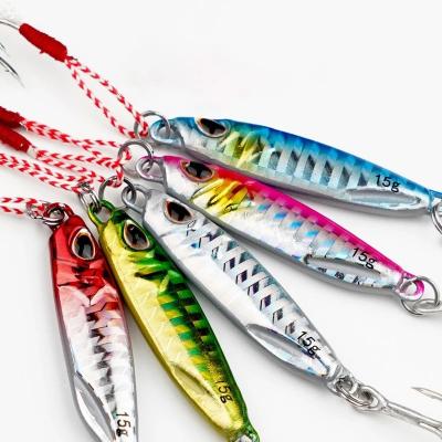 China Outdoor Activities Fishing 2021 ZURI-BERL Metal Distant Possibility Best Fishing Lures Retriever Seawater Predator Tackle Tote Wholesale Saltwater Minnow new for sale