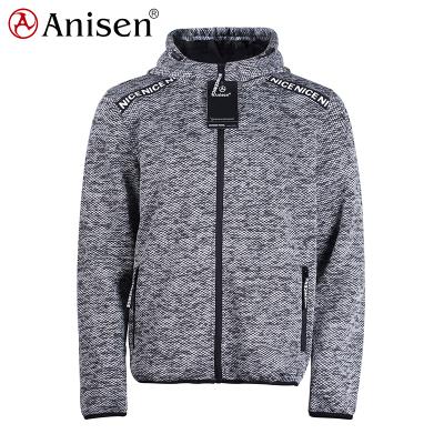 China Wholesale Custom Made Winter Sustainable New Design Anorak Men Warm Sweater With Hood Fleece Jacket for sale