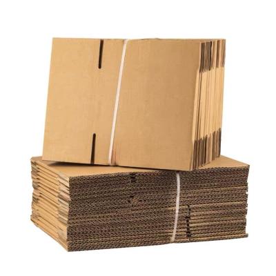 China 2021 low price high quality cardboard package box disposable cube ready to ship carton box with shipping for product packaging for sale