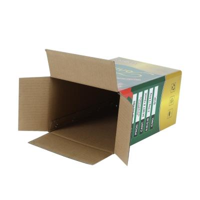 China Factory Design Disposable Color Printing Cardboard Box Quality Folding Corrugated Cardboard Various Products Support Customization for sale