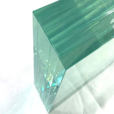 China 12mm 15mm 19mm Modern Deep Tempered Construction Clear Float Glass for sale