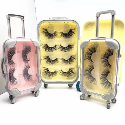 China Profession Design Profession Fluffy Individual Mink Lashes False Eyelashes for sale