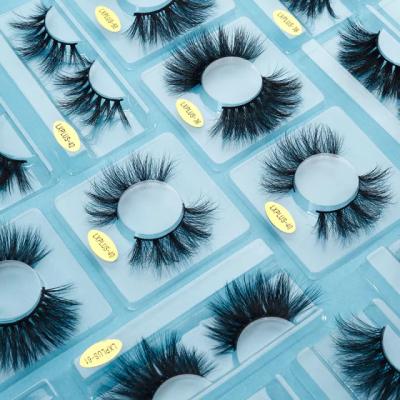 China LXplus Series 25 mm 3d mink eyelash private fluffy mink eyelashes best selling natural seller for sale