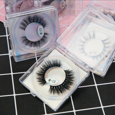 China Full 3D 100% Mink Long 25mm Handmade Siberian Hair Fluffy From Wholesale 3D 25mm Mink Eyelash With Eyelash Case for sale