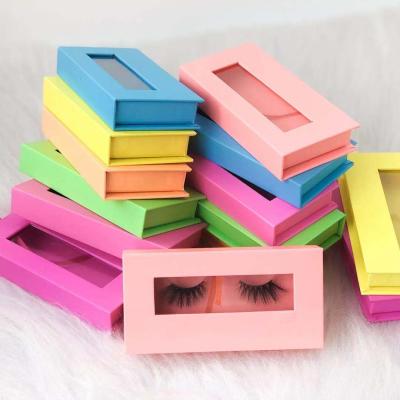 China Factory Price Custom Magnetic Foldable Paper Eyelash Packaging Paper Box for sale