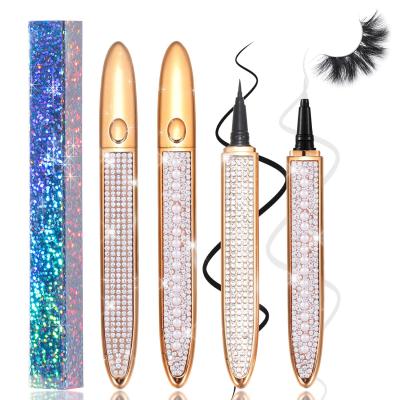 China Waterproof Magic Glue Pen Liquid Magic Eyeliner Glue Pen And Lashes Eyelashes Magic Eyeliner Glue Pencils for sale