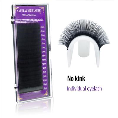 China Natural Faux Wick /Soft 16Rows Individual Eyelash Extension Lashes Maquiagem Cilios For Professionals Soft Natural Eyelash Extension for sale