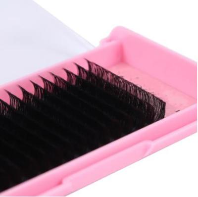 China Natural Length 17mm Extra Long 18mm Eyelash Extension /Soft 5trays False Eyelashes Natural Individual Eyelash for sale