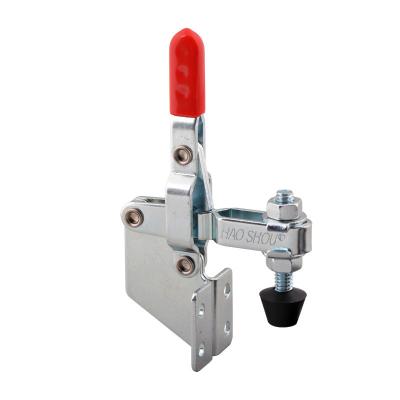 China HS-101-B High Quality Metal Heavy Duty Vertical Grip Toggle Clamps Hold 100kg Capacity Clamp Manufacturer from Taiwan for sale