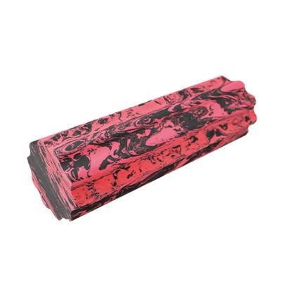 China Adult EVA Yoga Foam Roller Edge Roller With High Quality Camouflage Massage Foam for sale