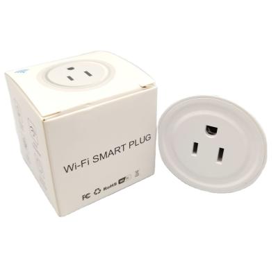 China Mini Electrical 10A 220V Wifi Power Wireless Remote Control Home Smart Socket WIFI USA Wall Plug Socket for sale