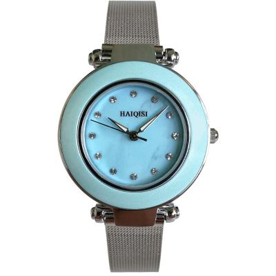 China Student quartz fashion strap jade non-specific creative waterproof marble watch for sale