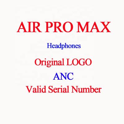 China Best Price Durable Headset Earphone Truly Air Pro Max Noise Cancel Tws Wireless Headphones For Max Air for sale