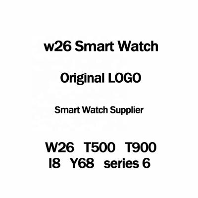 China Smart Watch 2021 Top Sale W26 1.75 Full Screen Touch Control Waterproof Reloj Smartwatch 3G for sale