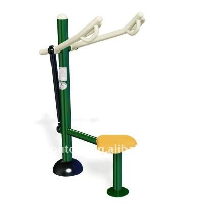 China NEW Galvanized Multi-Functional Exercise Equipment Pipe Pull Chair Outdoor Fitness Equipment for sale