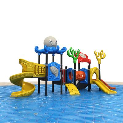 China NEW Sea Latest Kids Water Slide Rhyme Sailing Series Outdoor Playground Equipment 810*440*400 for sale