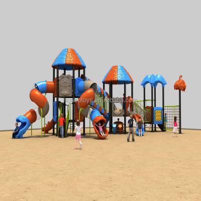 China Engineering Plastic & New Style Steel Jungle Series Galvanized Post Outdoor Playground For Kids for sale