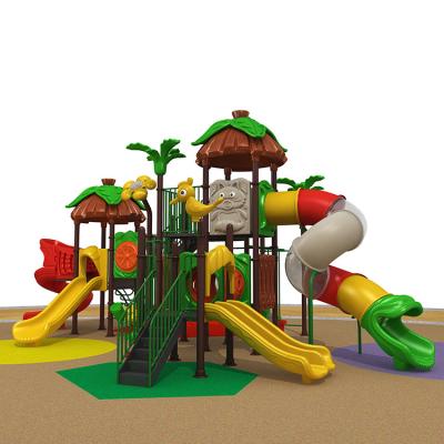 China NEW Log Forest Series, Plastic Slide Toy Slide Playground Plastic Playground For Kids for sale