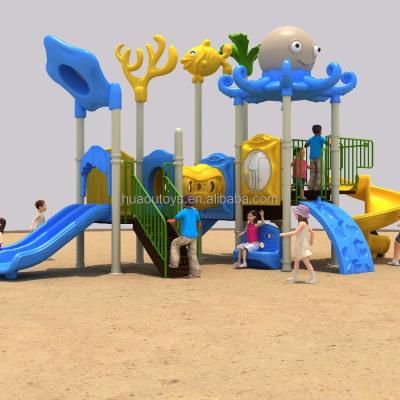 China Engineering Plastic & New Galvanized Steel Post Style Ocean Series Playground For Kids for sale