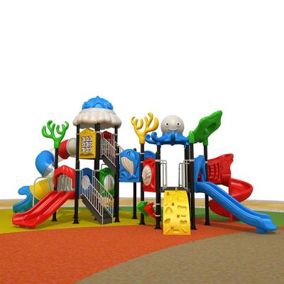 China NEW plastic playground playground equipment, outdoor playground slide, used school outdoor playground. for sale