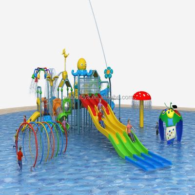 China Engineering Plastic & NEW Galvanized Marine Steel Post Series Water House For Water Playground Equipment for sale