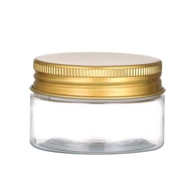 China Hot Sales Cosmetics Slim And 50ml Mini Small Large Empty Clear Plastic Container For Nail Glitter Bumps for sale