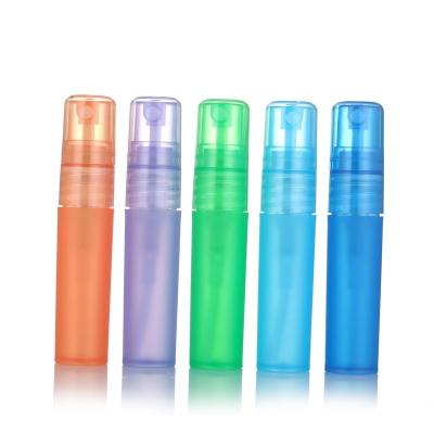 China Free Sample Breath Freshener Transparency Popular Spray Tube Toner/Alcohol/Fragrance Sanitizer Bottles Vial Spray Bottles for sale