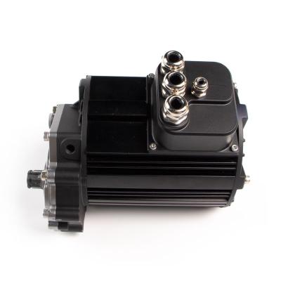 China Customized Electric Motorcycle Air Cooling Motor Pmsm 3 Phase Motors For Electric Scooter BST-M1243500072CW03CN01 for sale