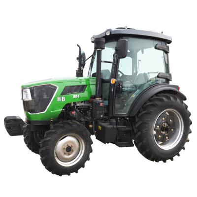 China Ariculture Tractor Price In Cheap Punjab 80hp Farm 4x4 Tractor, Ethiopia Tractors For Sale for sale