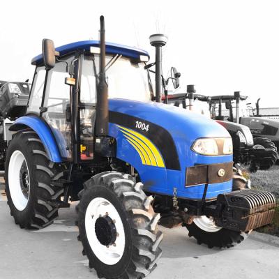 China Agricultural Farm Tractor Strong Power 4WD 100HP Farm Tractor With Loader for sale