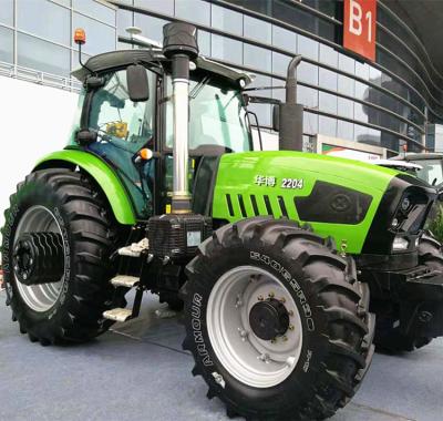 China Factory Hot Sale 220HP 4WD High Quality Heavy Duty Large Wheel Farm Agricultural Tractor for sale