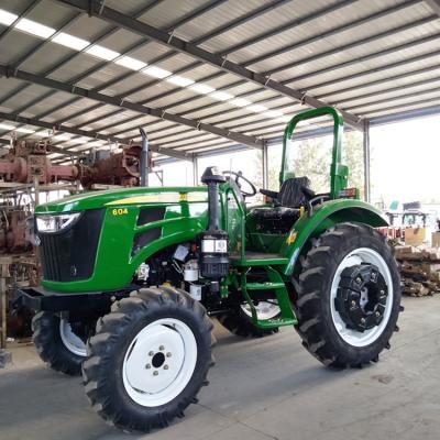 China Hot Selling Farm 60 HP 4X4 4WD Agriclultural Wheeled Tractor for sale